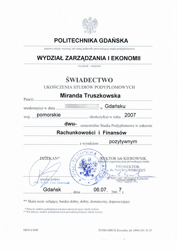 Certificate 4
