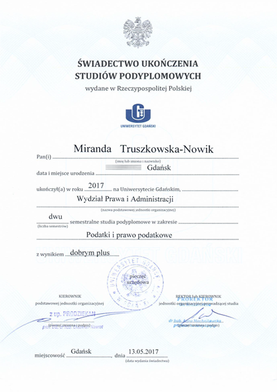 Certificate 5